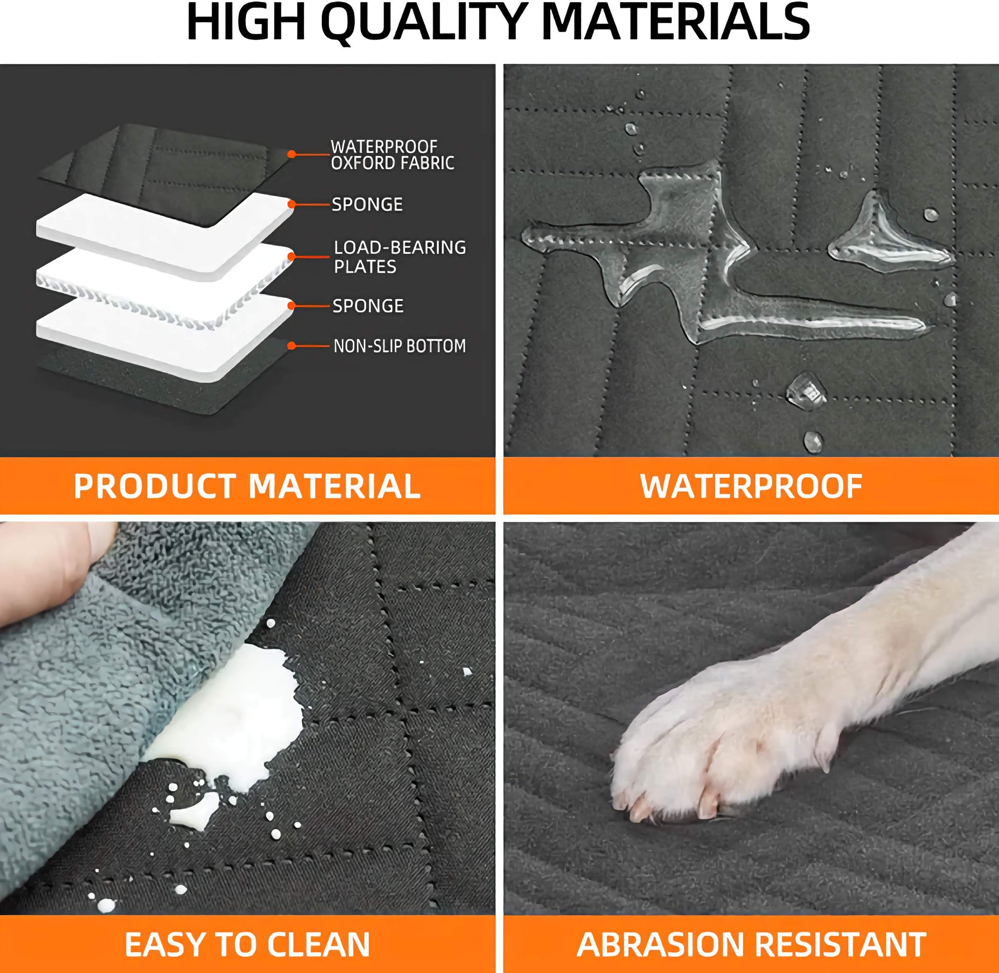 Bawalt™ - Hard Bottom Seat Extender for Dogs - Bawalt